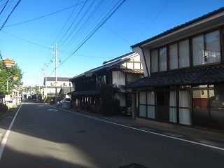 旧中山道望月宿の風景