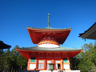 金剛峯寺・根本大塔の風景